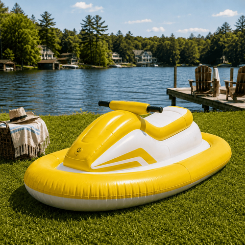 Tragbarer, motorisierter aufblasbarer Wasserscooter
